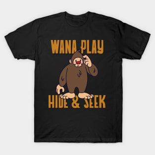 Wana Play Hide and Seek BigFoot T-Shirt